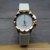 New fashionable rose gold non-scale starry sky leather strap ladies' fashion watch ladies' wristwatch Specification image
